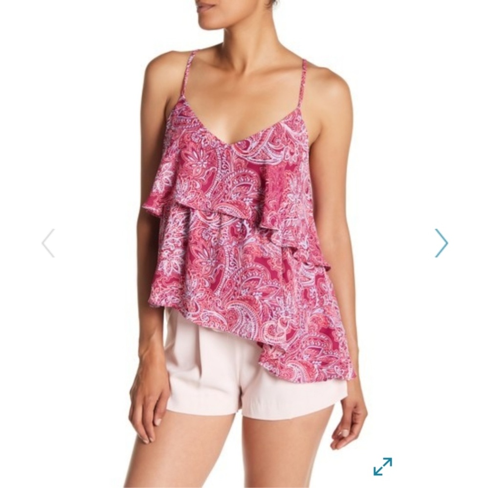 Parker printed layer tank top - XS